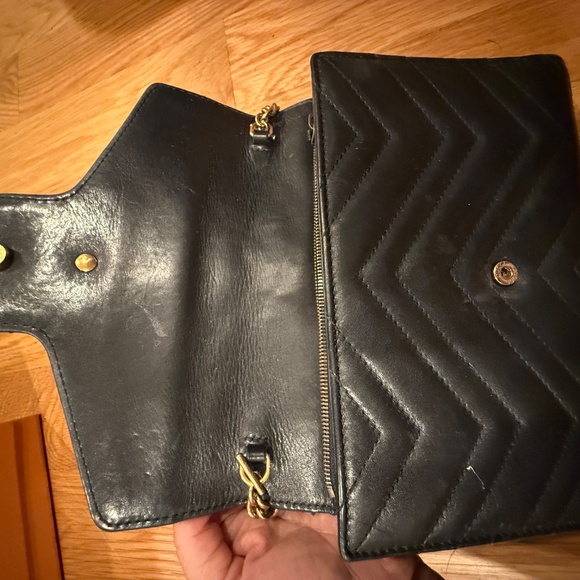 Gucci gold chain wallet purse - marmot - Picture 6 of 8